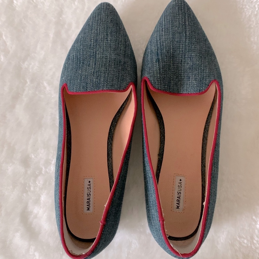 Marais USA Denim Flats